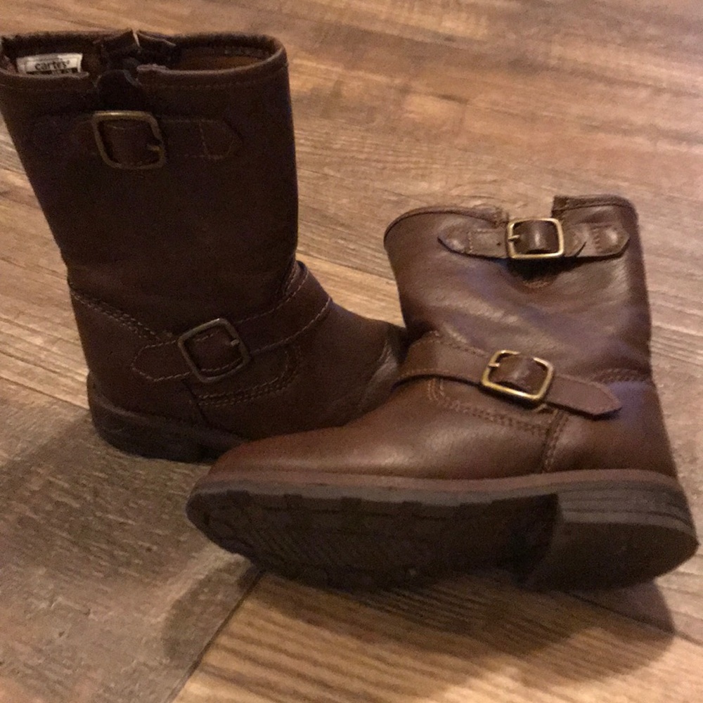 Toddlers girl brown boots